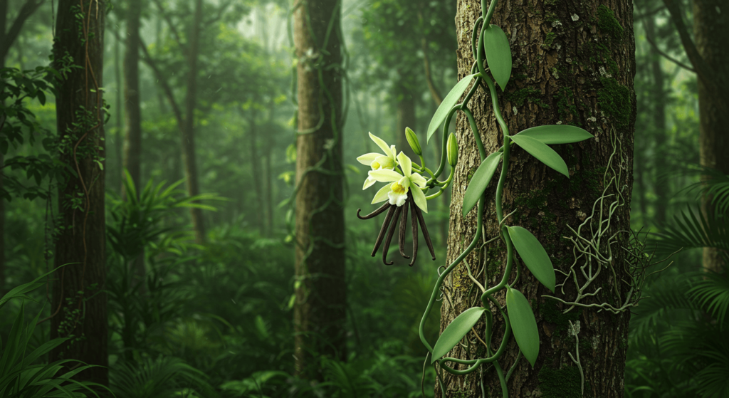 Origem Da Orquídea Baunilha