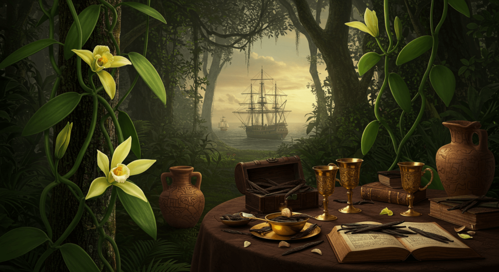 História da baunilha